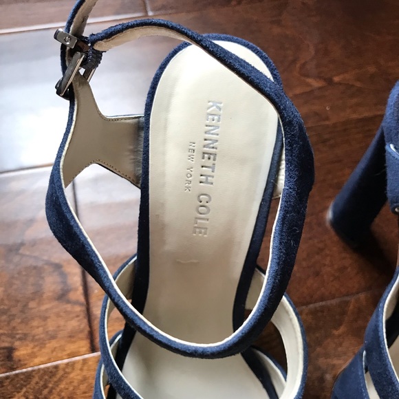 Navy Blue Kenneth Cole New York Sandal - Picture 6 of 6